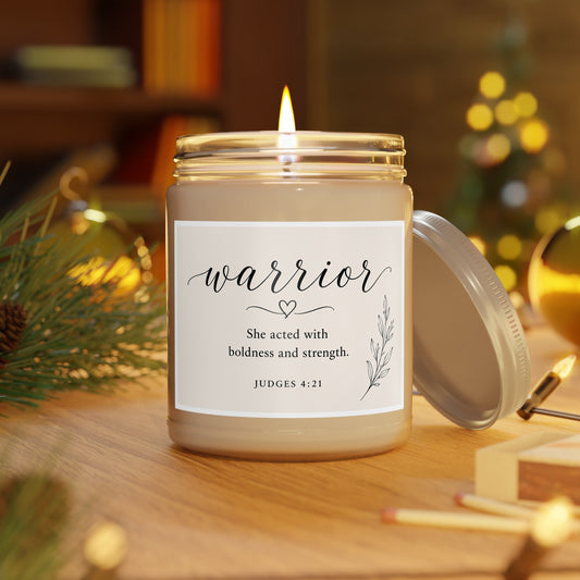 Warrior (Judges 4:21) - 9oz Soy Wax Candle