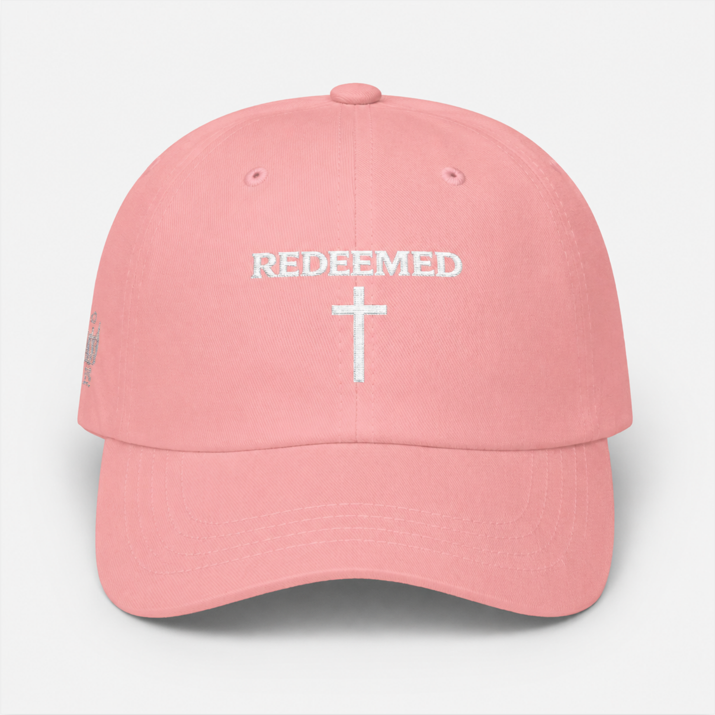 Pink Redeemed Cross Cap