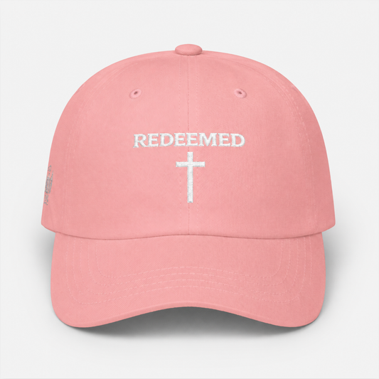 Pink Redeemed Cross Cap